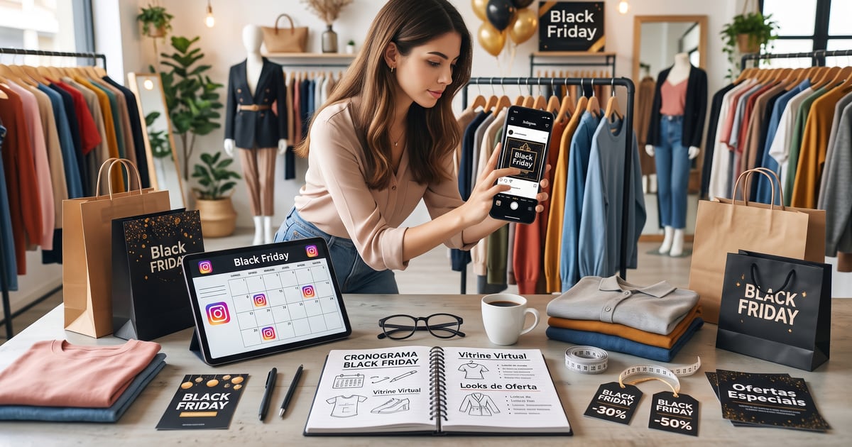 Black Friday no Instagram: Guia para Lojas de Roupas