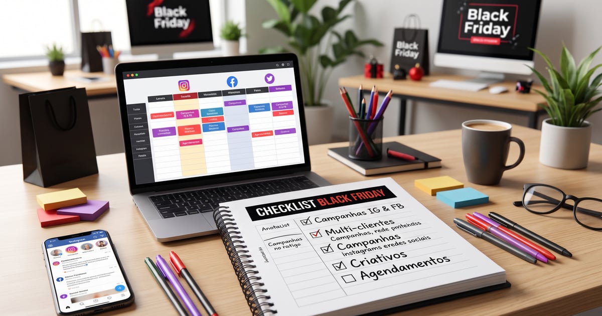 Planejamento de Black Friday: Checklist para Social Media