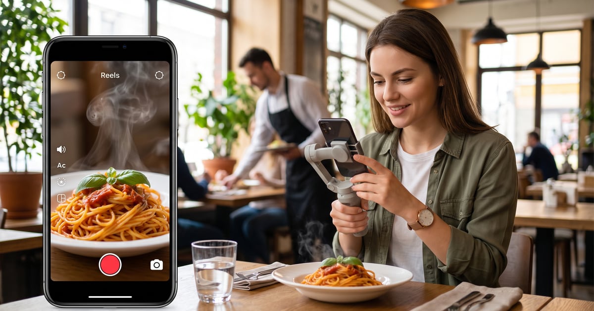 Como fazer Reels para restaurante: guia prático para social media